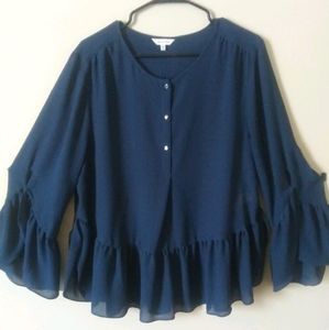 Max Studio Long Sleeve Blouse